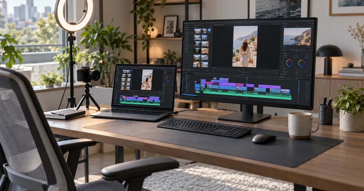 Clipchamp: бесплатный видеоредактор Microsoft, экспорт 1080p без водяного знака и ИИ-функции